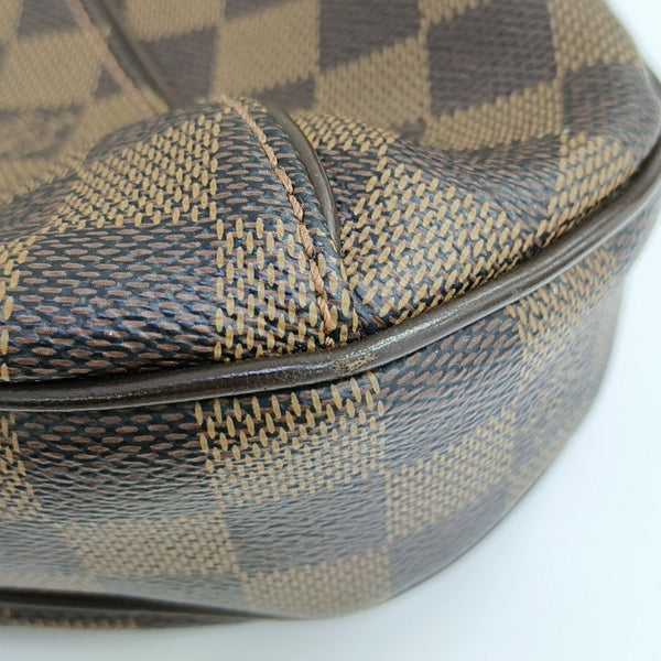 GALLIERA Damier Ebene Coated Canvas Brown
