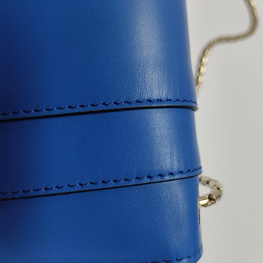 SERPENTI FOREVER Small Calfskin Blue