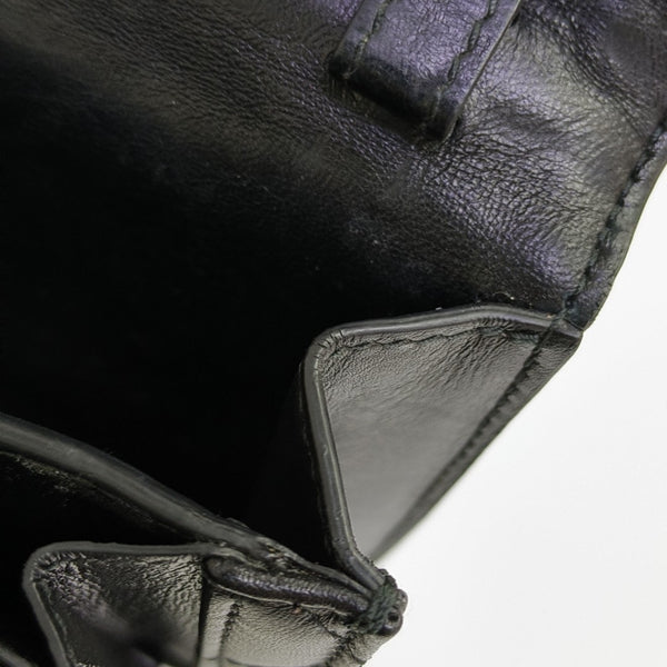 Sharp Quilted Calfskin Black