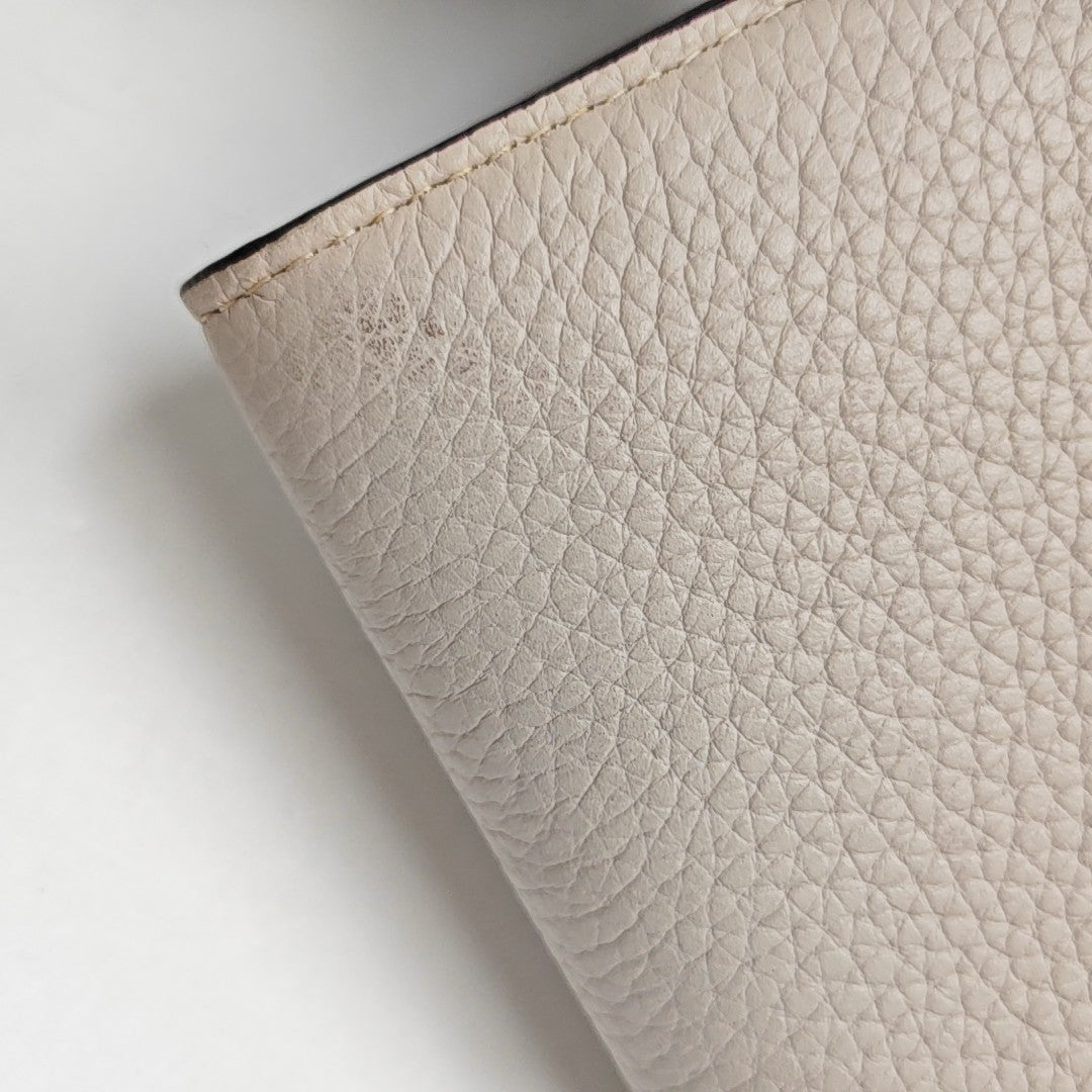 Calfskin Top Handle Bag Pink