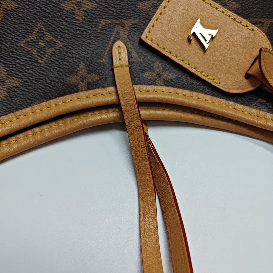CARRYALL PM Monogram Coated Canvas Brown