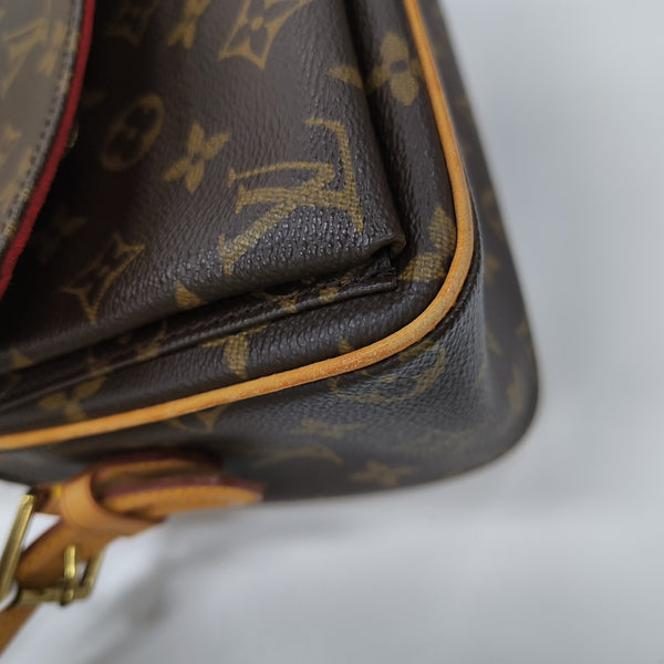 VIVA CITE Monogram Coated Canvas Brown