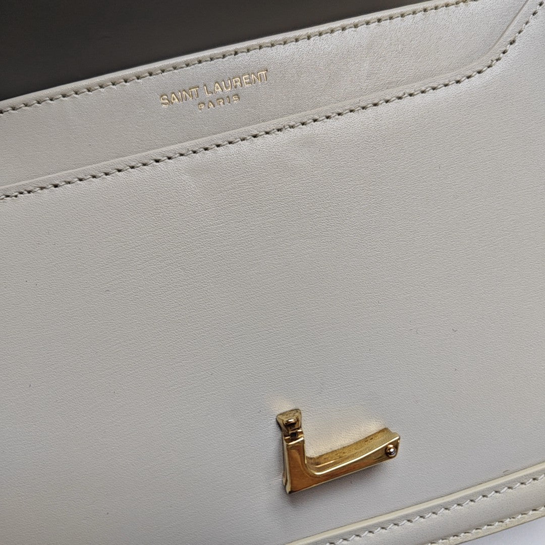 SOLFERINO Small Calfskin White