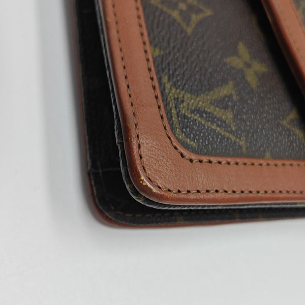 DAME GM Monogram Coated Canvas Brown