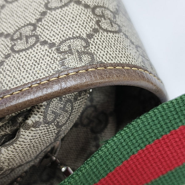 GG Supreme Monogram Coated Canvas Beige