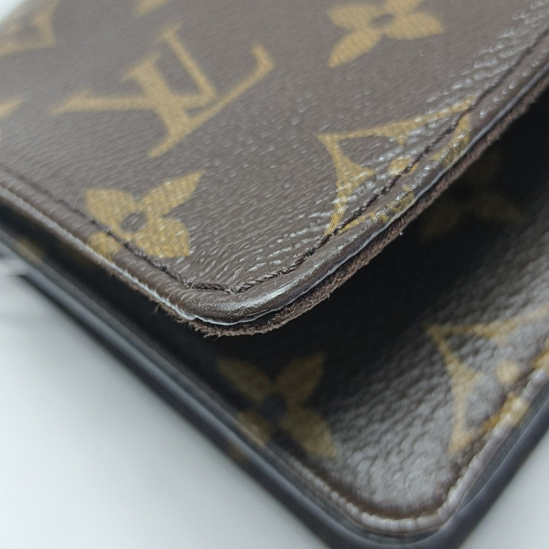 Lily Monogram Coated Canvas Brown