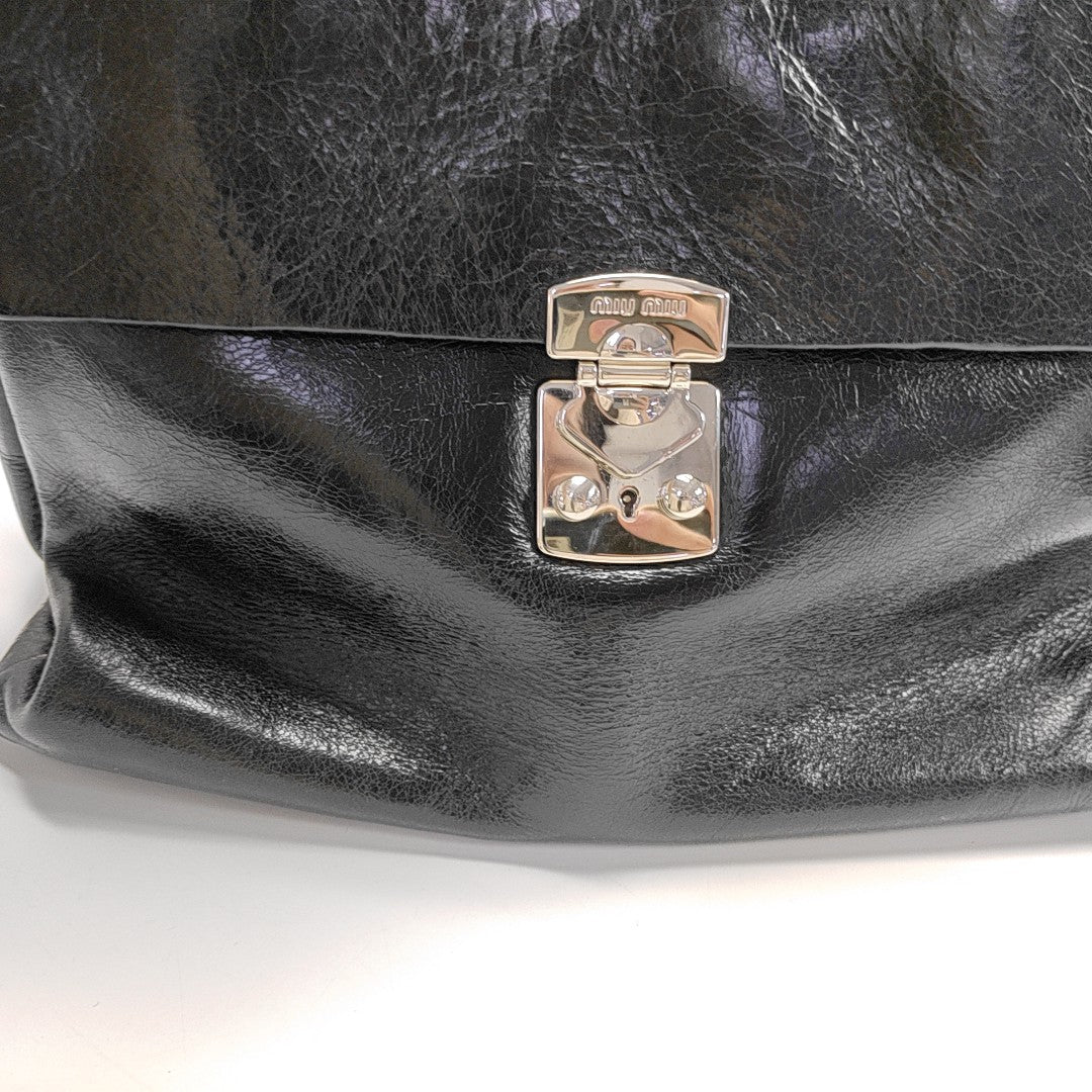 Calfskin Tote Bag Black