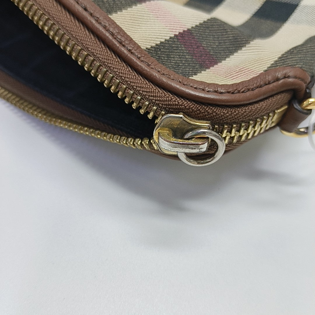 Canvas Shoulder Bag Brown