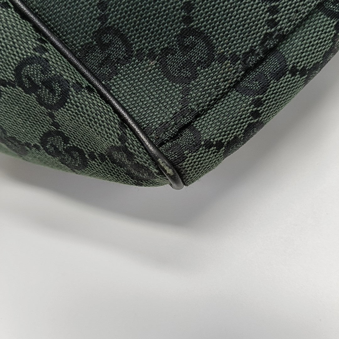 Monogram Canvas Green
