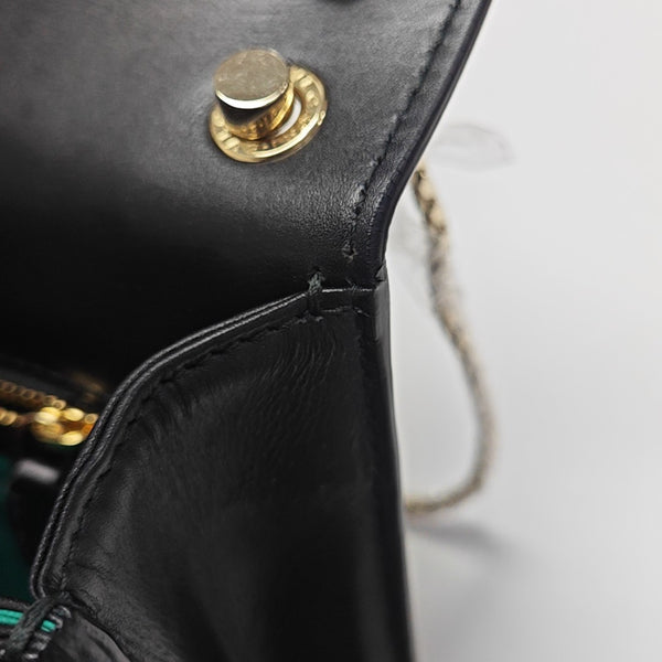 SERPENTI FOREVER Medium Calfskin Black