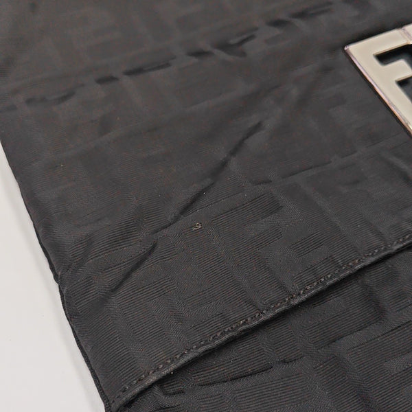 Fabric Shoulder Bag Black