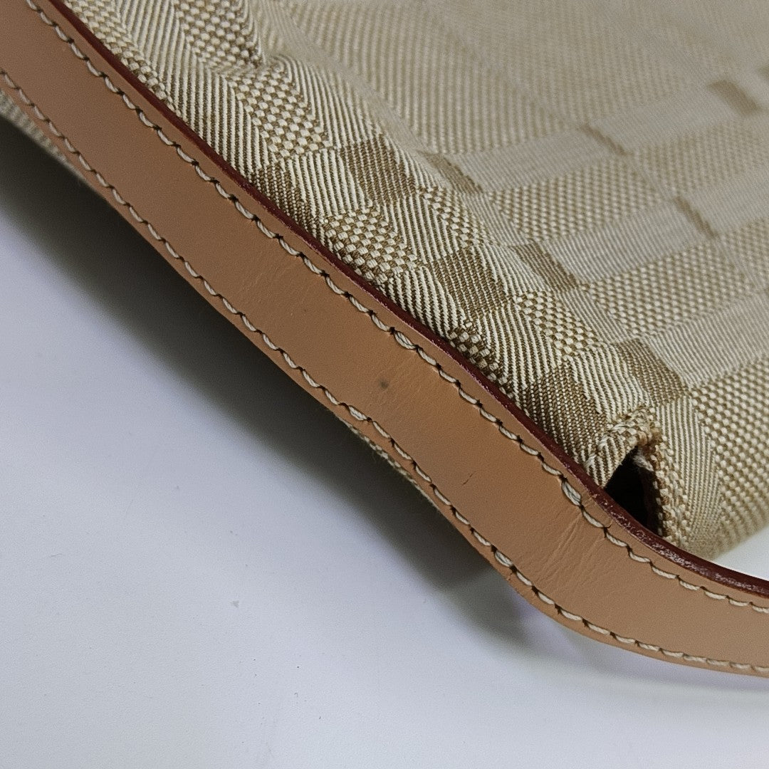 Canvas Shoulder Bag Beige