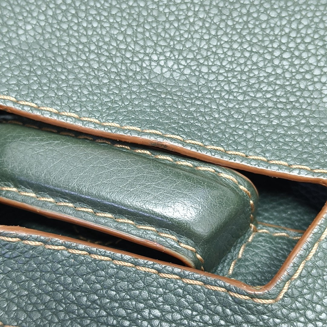 Barcelona Calfskin Green