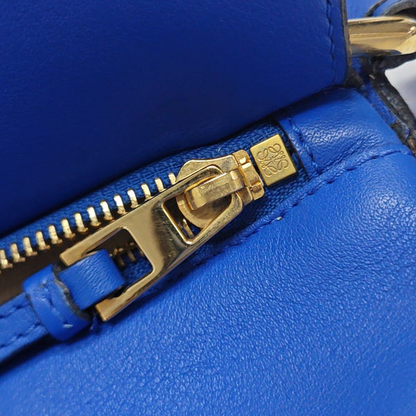 Puzzle Large Calfskin Blue