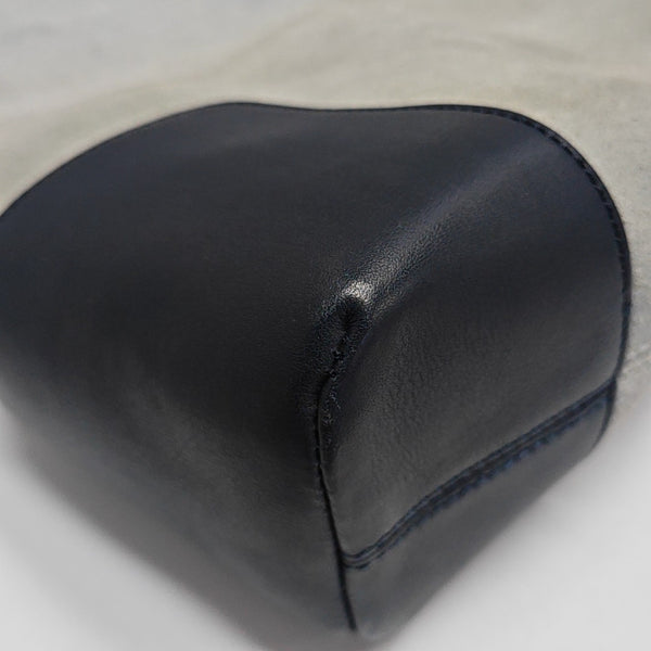 Suede Shoulder Bag Blue