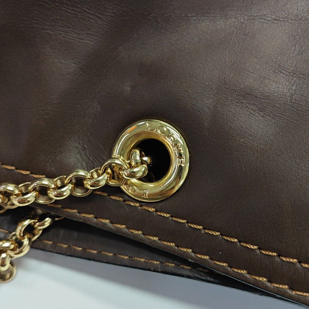 Calfskin Tote Bag Brown