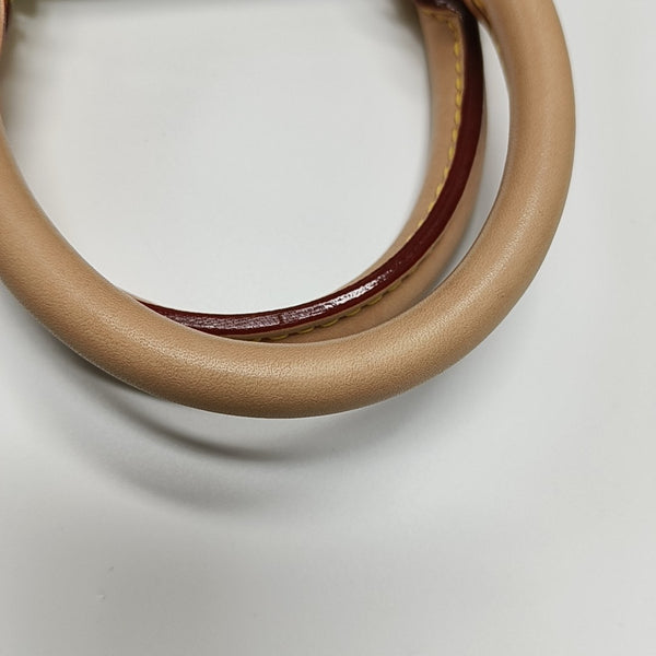 ALMA BB Monogram Coated Canvas Brown