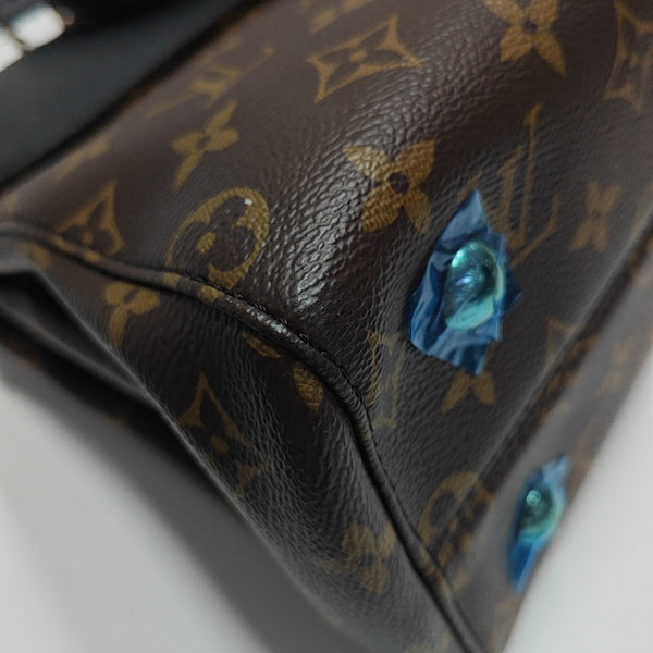 VÉNUS Monogram Coated Canvas Brown