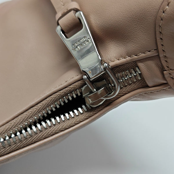 Calfskin Top Handle Bag Pink
