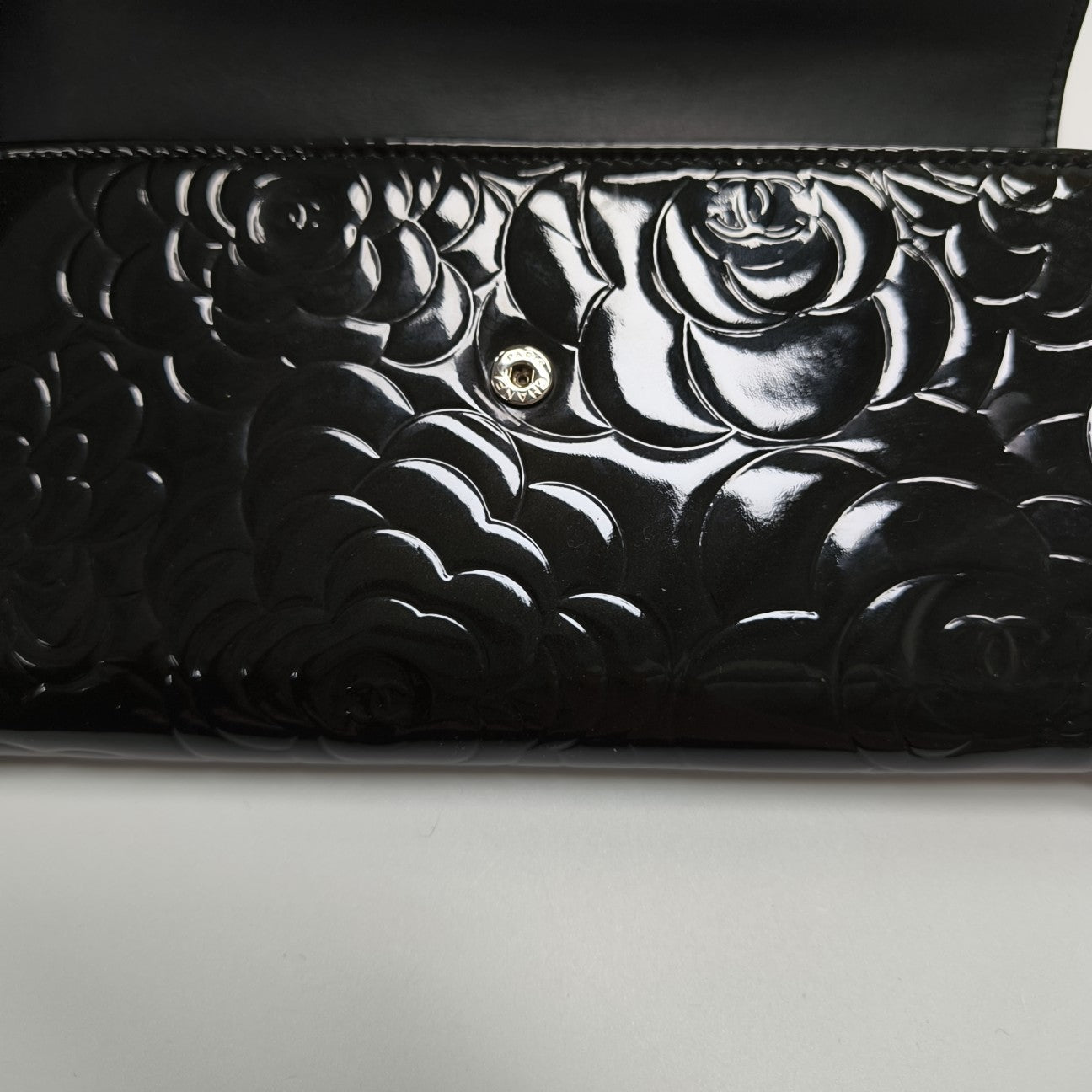 Patent Leather Shoulder Bag Green