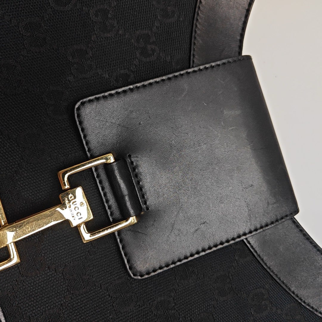 Jackie 1961 Small Monogram Canvas Black