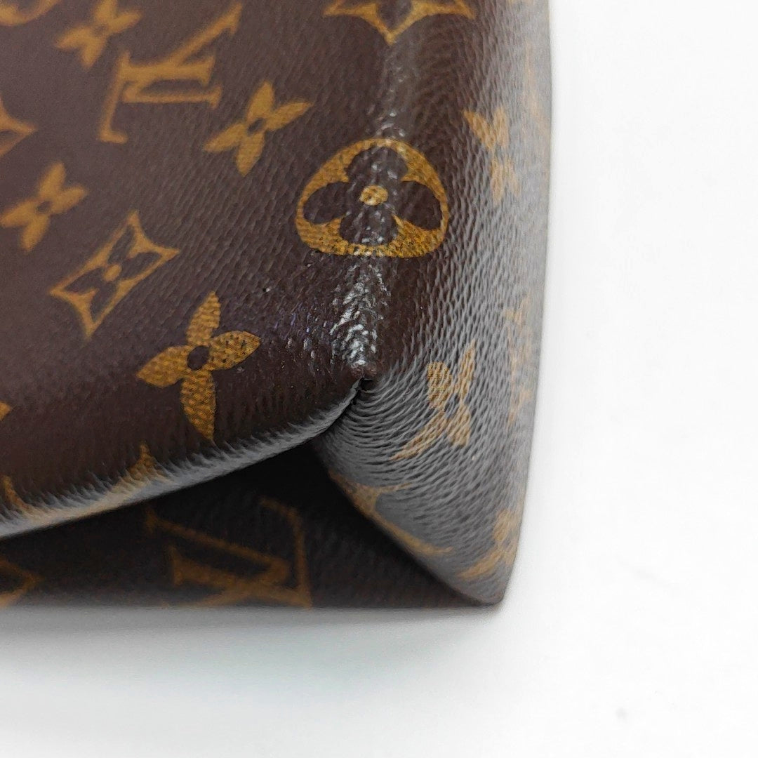 Authenticated pre-owned  LOCKY BB Monogram Coated Canvas Brown - Shoulder Bag at Looply