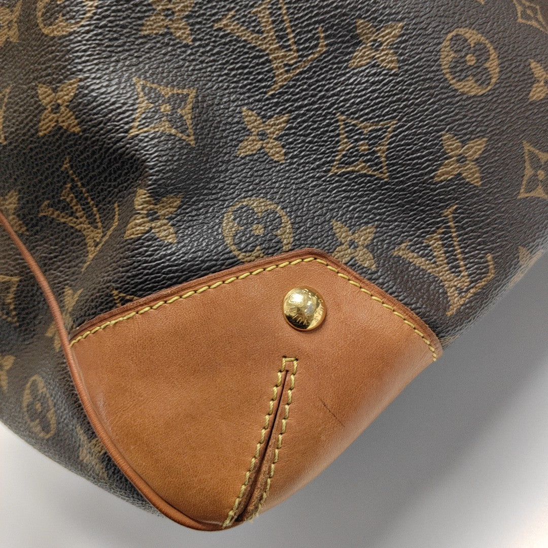 RETIRO GM Monogram Coated Canvas Brown