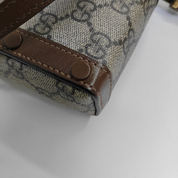 Horsebit 1955 Mini Coated Canvas Beige