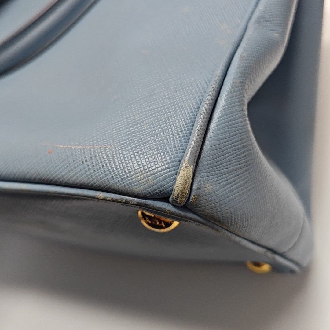 Galleria Extra Large Calfskin Blue