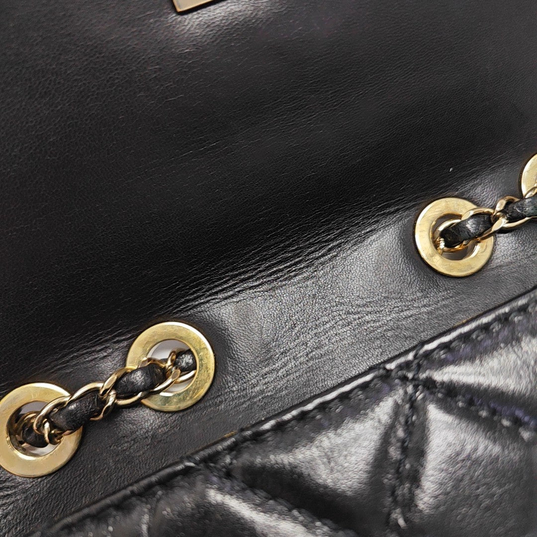 CLASSIC FLAP Mini Quilted Lambskin Black