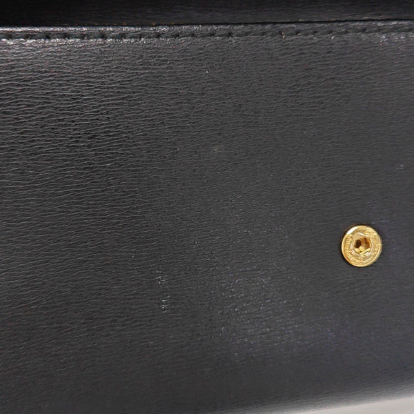 City Calfskin Black Wallet