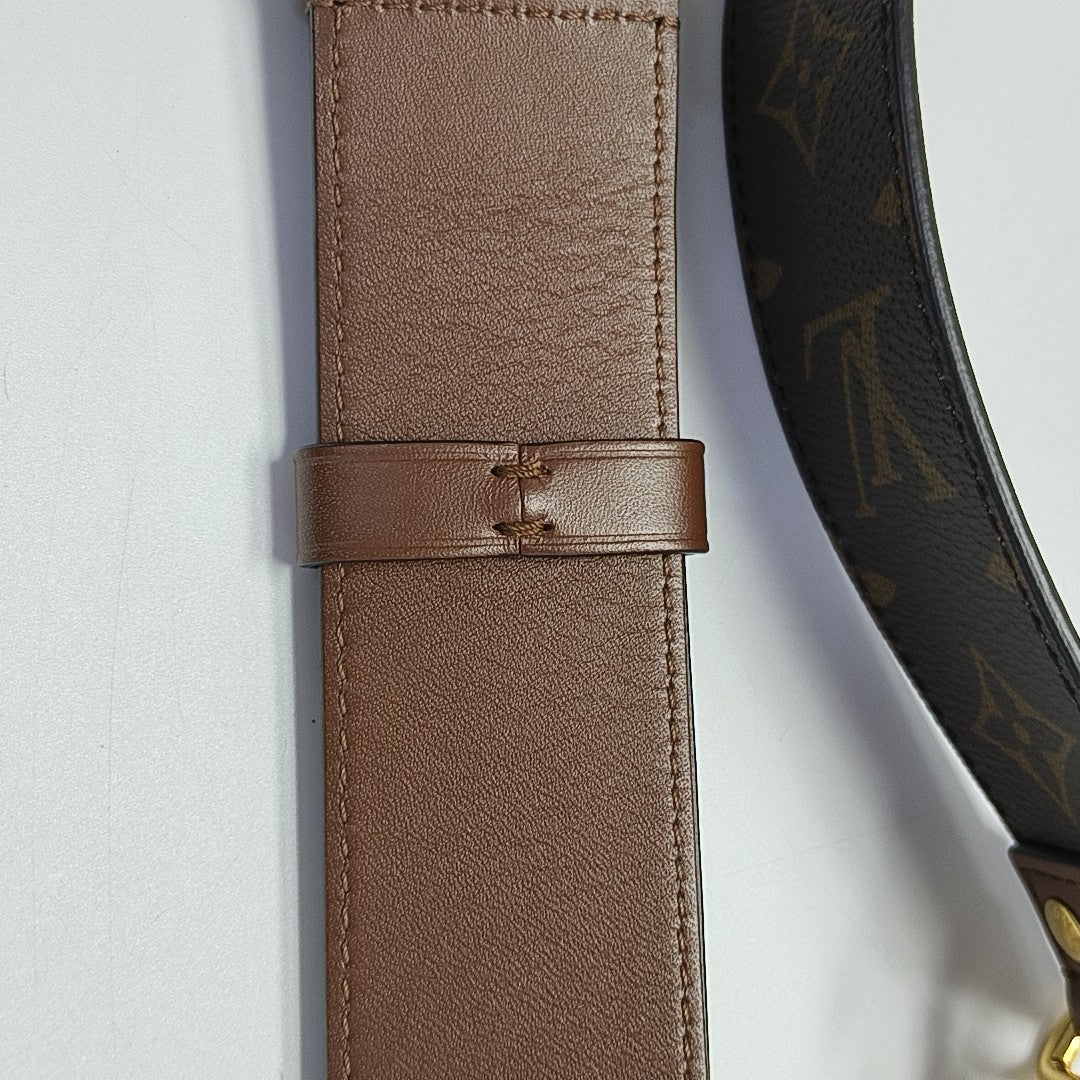 PAPILLON 19 Monogram Coated Canvas Brown