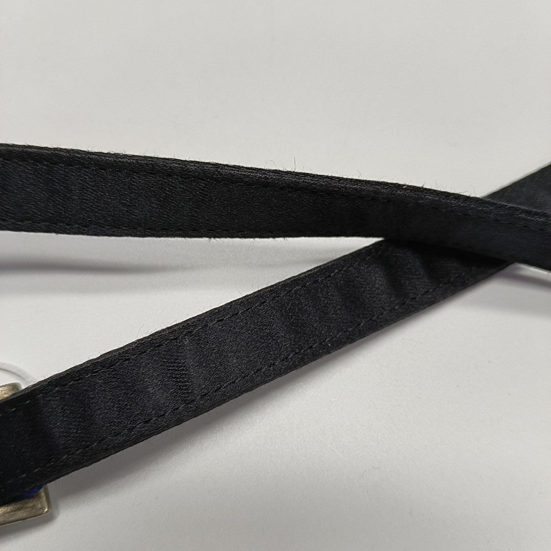 Silk Satin Black