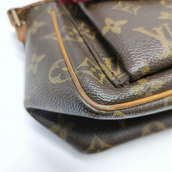 VIVA CITE PM Monogram Coated Canvas Brown