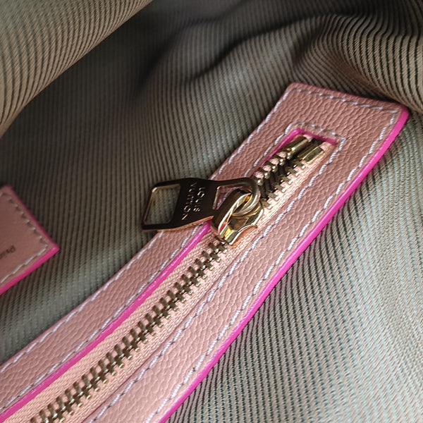 Monogram Calfskin Pink