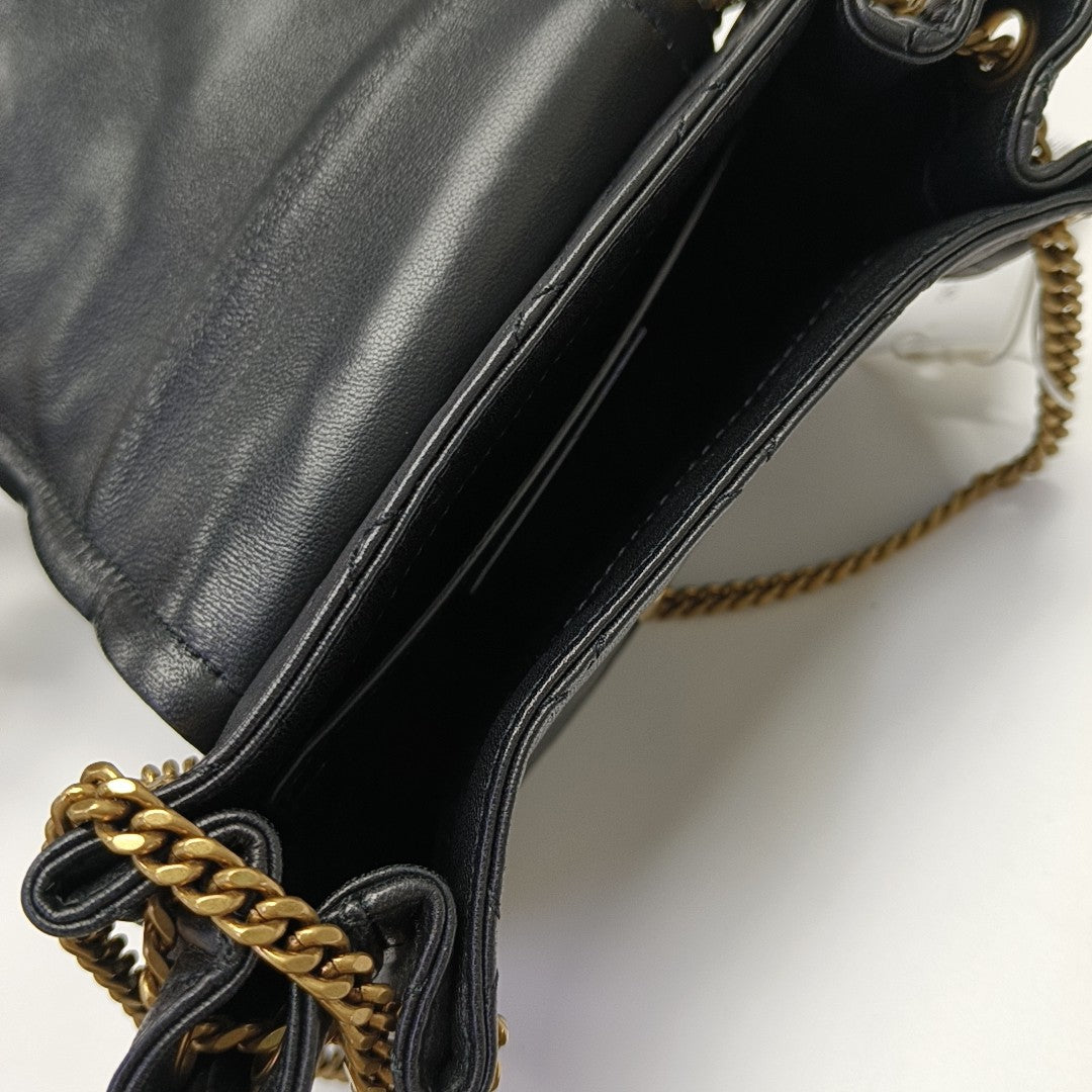 NOLITA Mini Quilted Lambskin Black