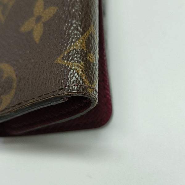 Monogram Coated Canvas Key Pouch Brown