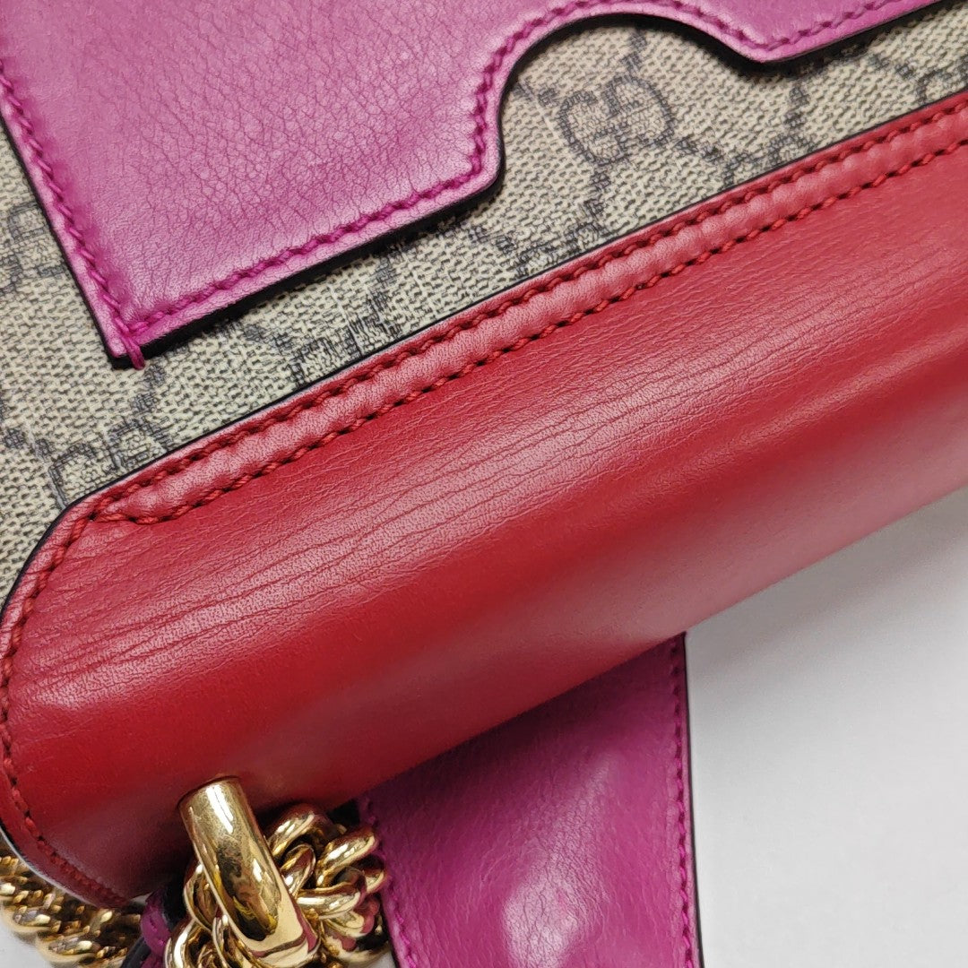Padlock Small Monogram Coated Canvas Multicolor