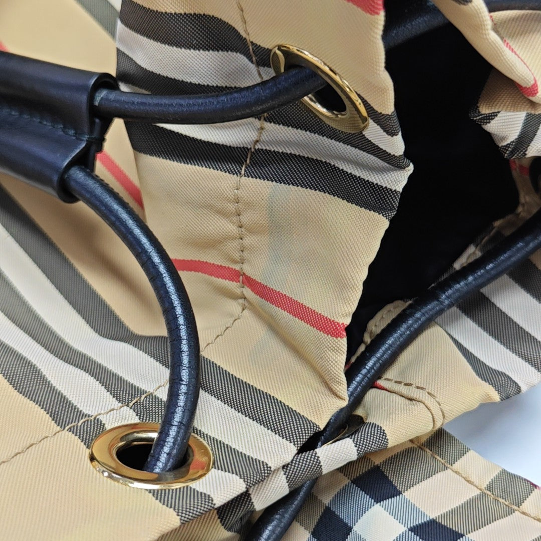 The Rucksack Medium Nylon Beige