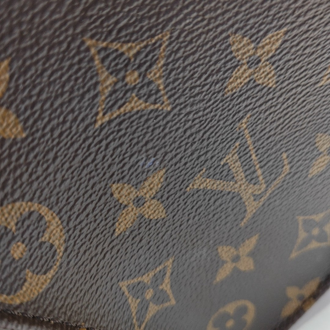 ONTHEGO PM Monogram Coated Canvas Brown