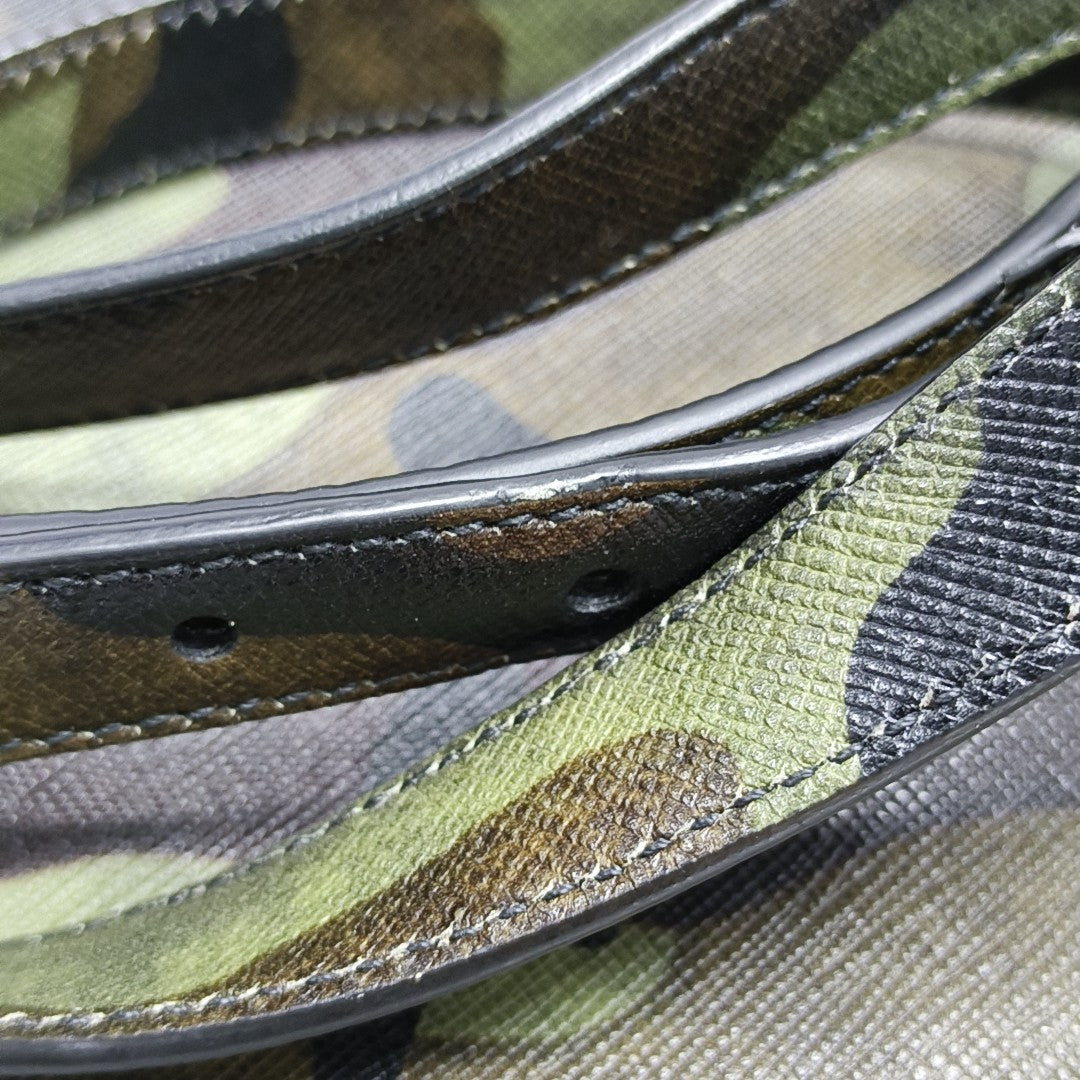 Saffiano Calfskin Tote Bag Green