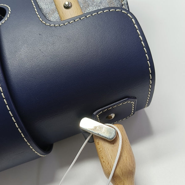 Saïgon PM Coated Canvas Blue