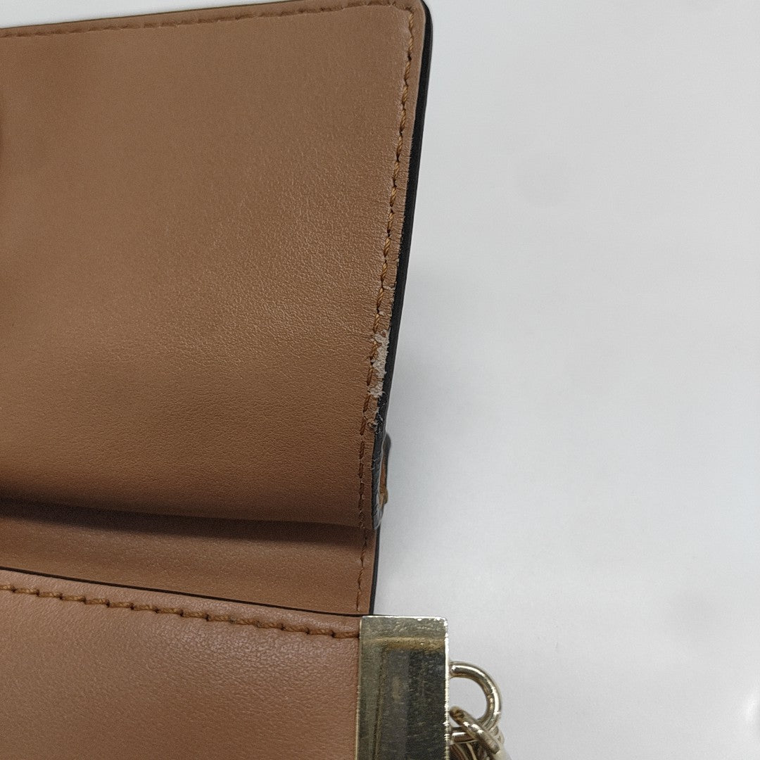 Faye Small Calfskin Brown