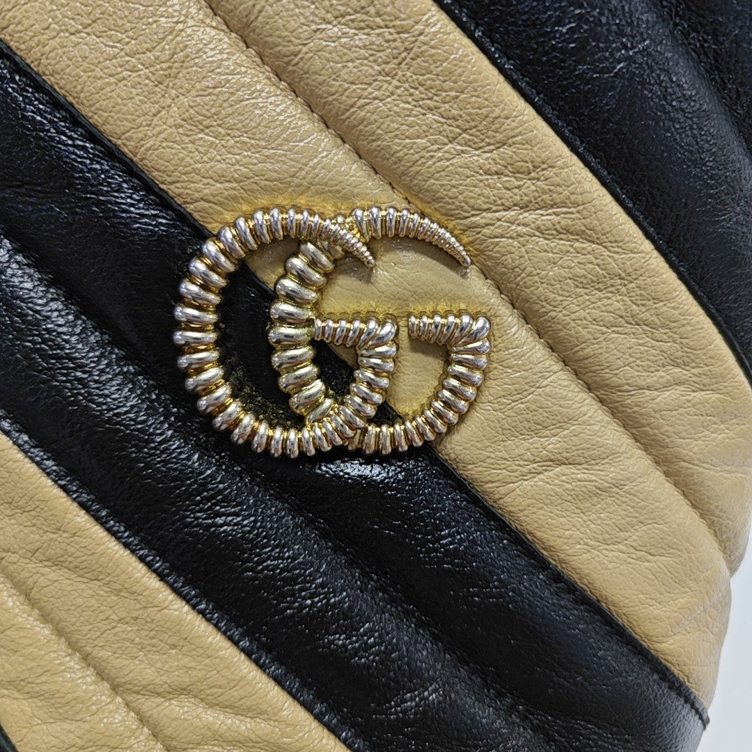 GG Marmont Mini Quilted Calfskin Multicolor