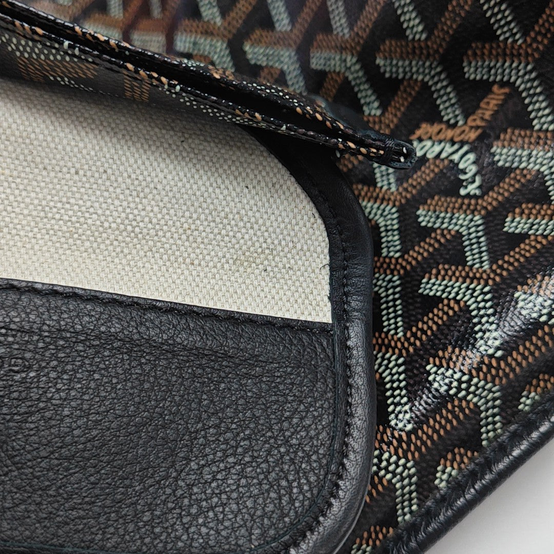 Anjou Mini Coated Canvas Black