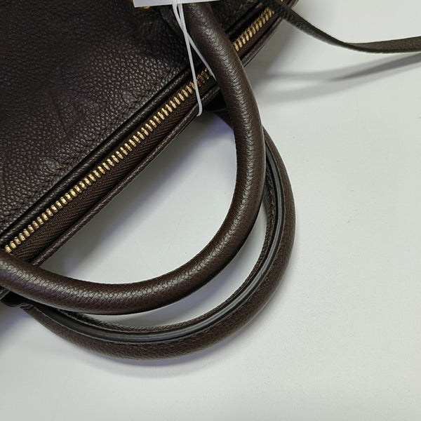 SPEEDY 25 Monogram Calfskin Brown