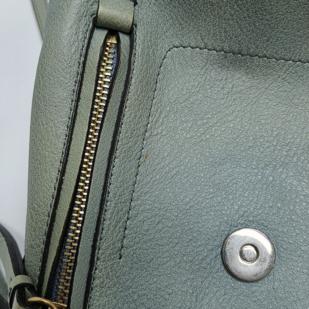 Faye Mini Calfskin Blue