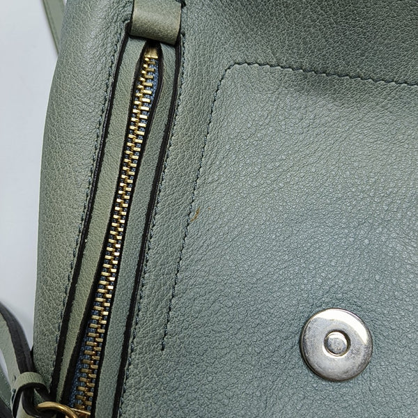 Faye Mini Calfskin Blue