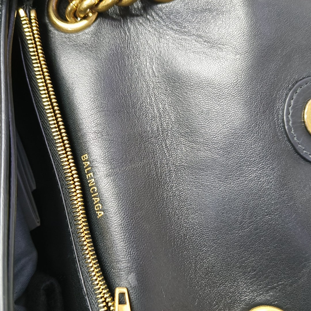 Crush Small Calfskin Black