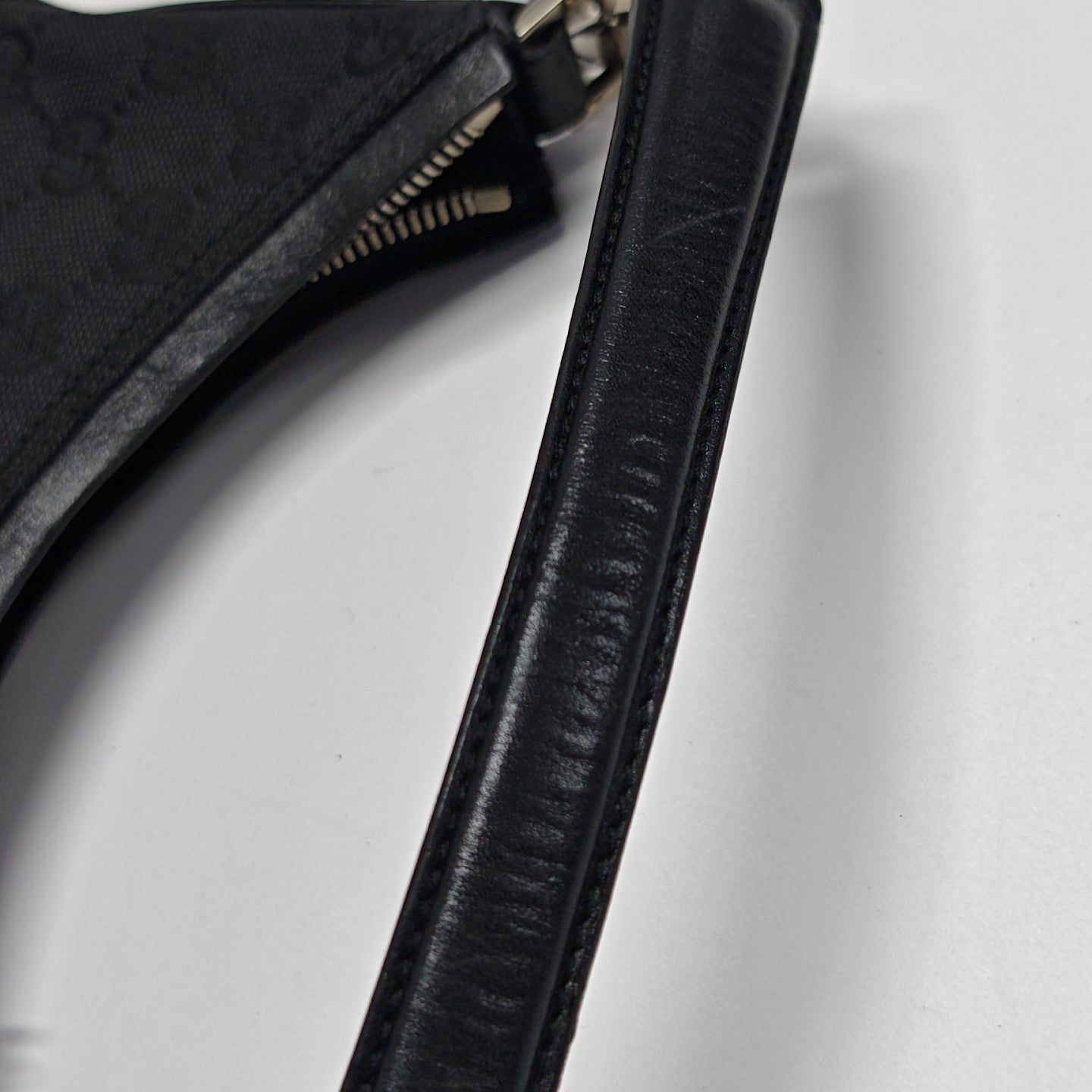 Monogram Canvas Top Handle Bag Black